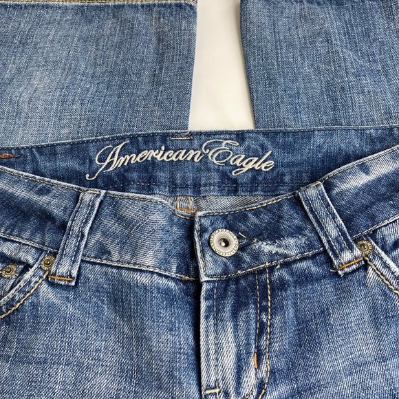 American Eagle Favorite Boyfriend Jeans Size 2L - Picture 5 of 14